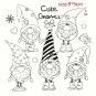 Santa Claus Gnome Silicone Metal Cutting Die Scrapbooking DIY Photo Album Stamp