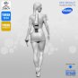 1:24 75mm Resin Figure Model Kit Sexy Assasin Mechanical Female Killer Unpainted