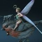 54mm Resin Figure Model Kit Cartoon Fairy Tinker Bell Unpainted Unassambled