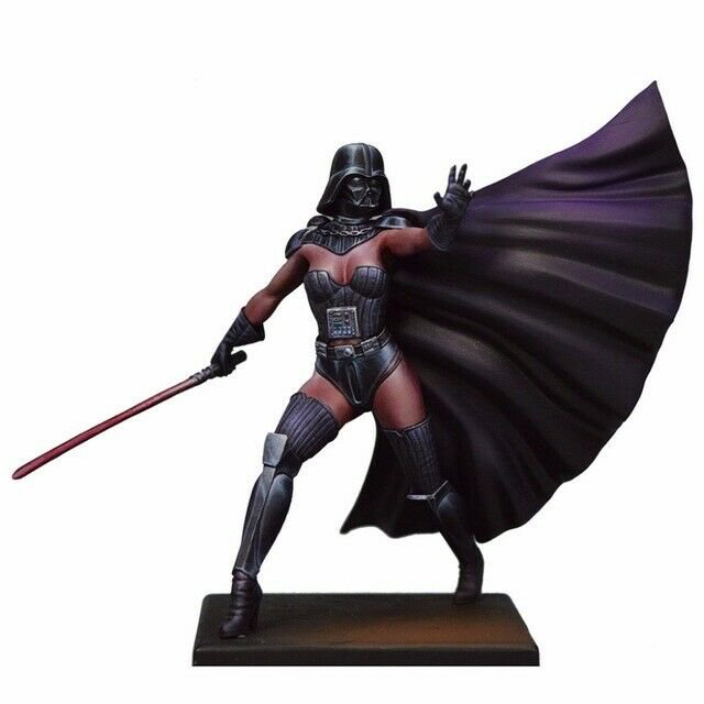 75mm Resin Figure Model Kit Star Wars Sexy Darth Vader Unpainted Unassambled