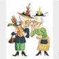 Old Women Suprised Transparent Silicone Clear Stamp DIY Scrapbooking Card Making