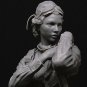 1/10 BUST Resin Figure Model Kit Russian Girl Female WWII Unpainted Unassambled