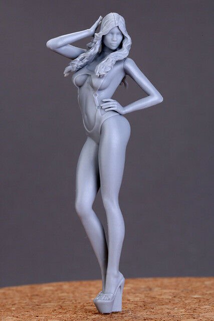 1/24 Scale Resin Figure Model Kit Sexy Beauty Girl Unassambled Unpainted Model