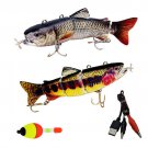Robotic Swimming Lure Electric Fishing Lure USB Bait Swimbait Crankbait