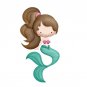 Cute Mermaid Metal Cutting Dies Stencil Cartoon Dies For Scrapbooking Album Card