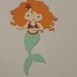 Cute Mermaid Metal Cutting Dies Stencil Cartoon Dies For Scrapbooking Album Card