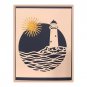 Metal Cutting Dies Circle Lighthouse Background DIY Paper Embossing Card Stencil
