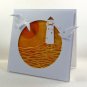 Metal Cutting Dies Circle Lighthouse Background DIY Paper Embossing Card Stencil