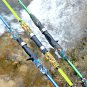 Fishing Rod Spinning Casting Lure Carbon Pole Travels Hand Lures Portable Rods
