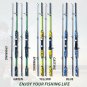 Fishing Rod Spinning Casting Lure Carbon Pole Travels Hand Lures Portable Rods