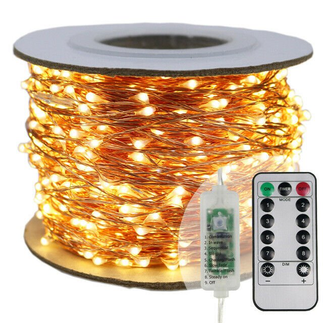 Christmas LED String Lights Outdoor Garland New Year Wedding Fairy Lights