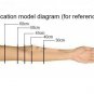 Womens Fashion Long Leather Gloves Black Mittens Winter Leather Glove For Ladies