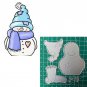 Snowman Facial Emotions Metal Cutting Dies For DIY Scrapbooking Embossing 2019