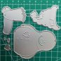 Snowman Facial Emotions Metal Cutting Dies For DIY Scrapbooking Embossing 2019