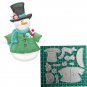 Snowman Facial Emotions Metal Cutting Dies For DIY Scrapbooking Embossing 2019