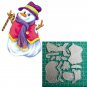 Snowman Facial Emotions Metal Cutting Dies For DIY Scrapbooking Embossing 2019