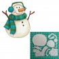 Snowman Facial Emotions Metal Cutting Dies For DIY Scrapbooking Embossing 2019