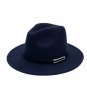 Fedora Hat Classical Wide Brim Gangster Cap Men Women Vintage Trilby Panama Hats