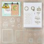 Barn Door Metal DIY Clear Silicone Rubber Stamp Scrapbooking Cards