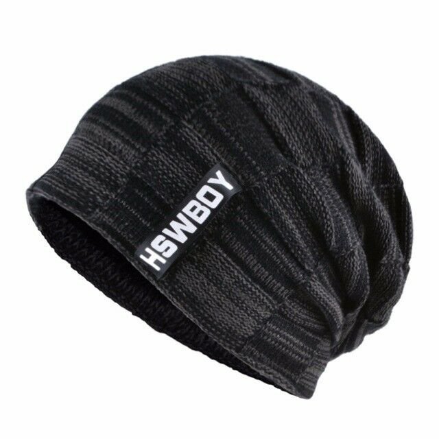 Hat Scarf Set Knitted Wool Winter Beanies Hip-Hop Rock Cap Turban Unisex Gorrass