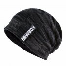 Hat Scarf Set Knitted Wool Winter Beanies Hip-Hop Rock Cap Turban Unisex Gorrass