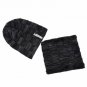 Hat Scarf Set Knitted Wool Winter Beanies Hip-Hop Rock Cap Turban Unisex Gorrass