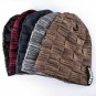 Hat Scarf Set Knitted Wool Winter Beanies Hip-Hop Rock Cap Turban Unisex Gorrass