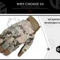 Waterproof Touch Screen Motorcycle Full Finger Gloves Motocross Protective Gear