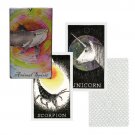 63pcs Tarot Cards Soul Spirit Deck Arrival Animal English Divination Board Game