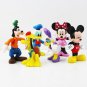 Mickey Figures Minnie Mouse Donald Duck Goofy Dog Pluto Dog Daisy 6pcs Doll Toys