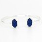 Kendra Scott Inspired Fashion Cuff Bracelet Multicolor Druzy Oval Quartz Jewelry