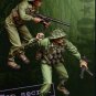 1/35 Resin Figure Model Kit Vietnam War NVA Soldiers Counter U.S SOG Team