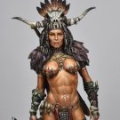 1/10 BUST Resin Figure Model Kit Female Barbarian Warrior Unpainted Unassambled