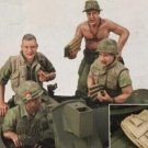 1/35 Resin Figure Model Kit Vietnam War US Tankers Big Set 4 Figures Unpainted