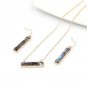 Kendra Scott Inspired Vertical Bar Drop Earrings For Women Trendy Fashion New