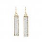 Kendra Scott Inspired Vertical Bar Drop Earrings For Women Trendy Fashion New