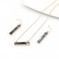 Kendra Scott Inspired Vertical Bar Drop Earrings For Women Trendy Fashion New