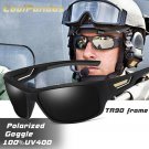 Mens Army Sunglasses Goggles Military Windproof Polarized Lens Tactical UV400