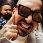 Fashion Square Sunglases Metal Side Gradient Men Women Vintage Retro Hip Hop New