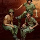1/35 Resin Figure Model Kit Vietnam War US Tankers Too Hot In Summer Unpainted