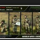 1/35 Resin Figure Model Kit US Airborne Big Set (4 figures) Vietnam War Unpaint