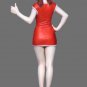 1/24 Resin Figure Model Kit Japanese Sexy Innocence Beauty Unpainted Unassambled