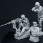 1/35 Resin Figure Model Kit Vietnam War US Tankers With Machine Gun Unpained