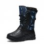 Camuflaje Botas De Nieve Para Hombre Zapatos De Trabajo Impermeables Men's Boots