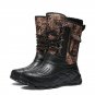 Camuflaje Botas De Nieve Para Hombre Zapatos De Trabajo Impermeables Men's Boots