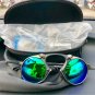 Polarized Iridium Round Sunglasses Mad man 40 % discount Alloy Glasses Running
