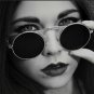 Steampunk Sunglasses Round Metal Retro Flip Up Circular Lens Men Women Glasses