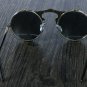 Steampunk Sunglasses Round Metal Retro Flip Up Circular Lens Men Women Glasses