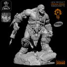 1/18 90mm Resin Figure Model Kit Warcraft Durotan Warrior Unpainted Unassambled