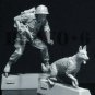 1/35 Resin Figure Model Kit Vietnam War US Scout Team With Tracking Dog Unpaint